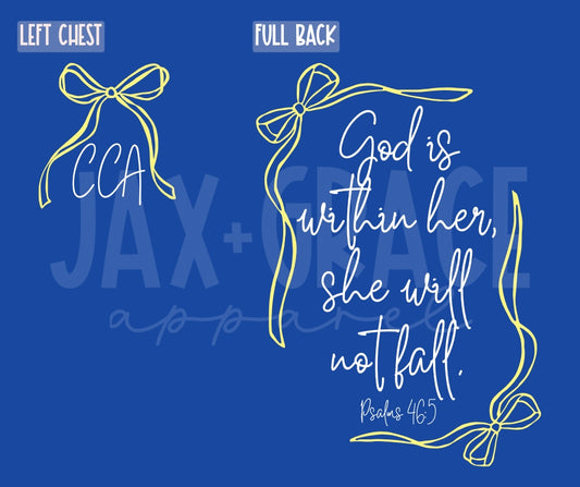 Custom School | God is within her