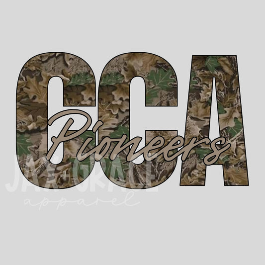 Hunting Camo School Spirit Shirt