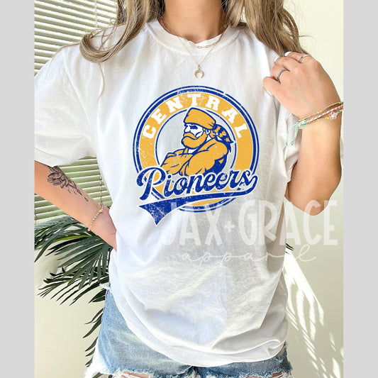 CCA | Vintage Pioneers circle design