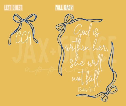 Custom School | God is within her