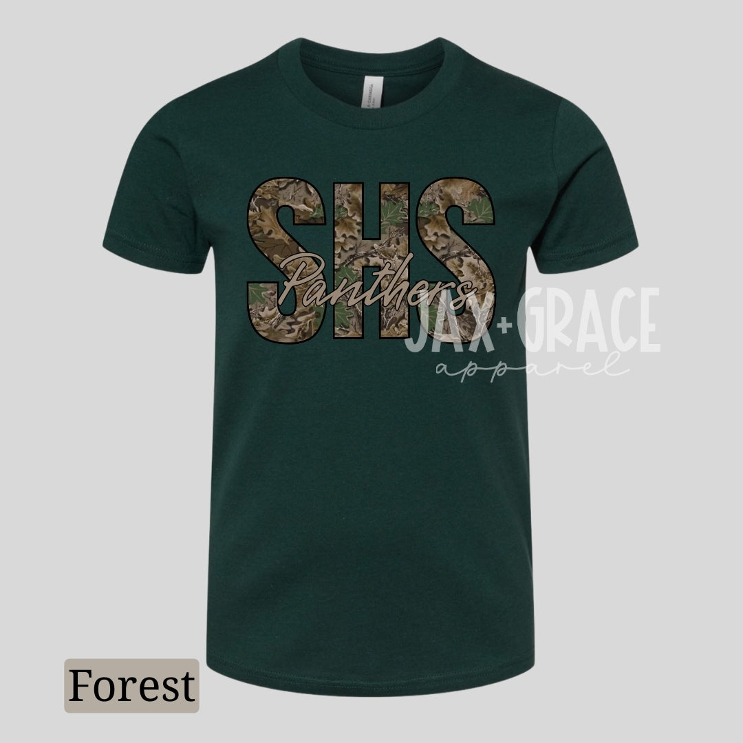Hunting Camo School Spirit Shirt