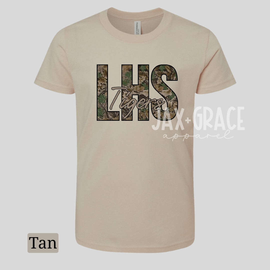 Hunting Camo School Spirit Shirt