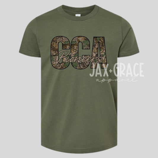 Hunting Camo School Spirit Shirt