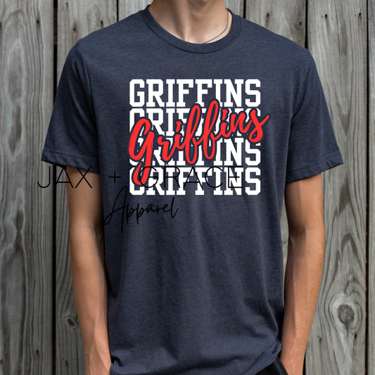 Griffins Repeating Design