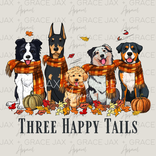 Three Happy Tails | Fall