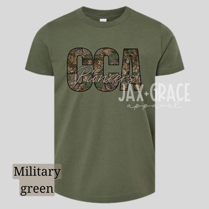 Hunting Camo School Spirit Shirt