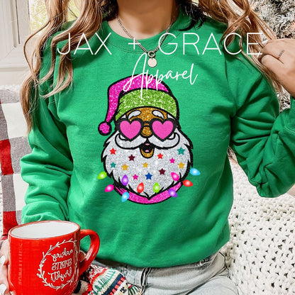 Sunnies Santa Sweatshirt