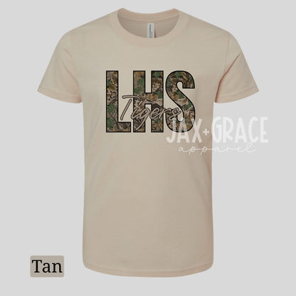 Hunting Camo School Spirit Shirt