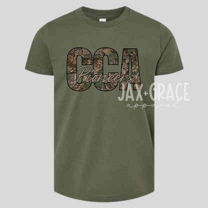 Hunting Camo School Spirit Shirt