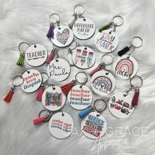 Teacher Keychain