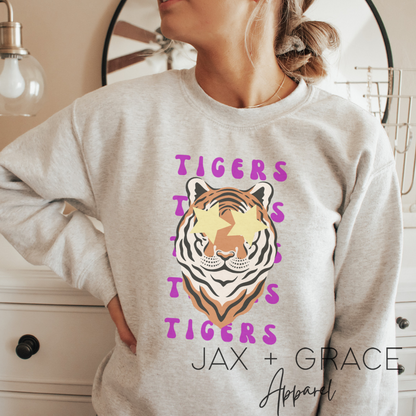 Star Eye Tiger Sweatshirt