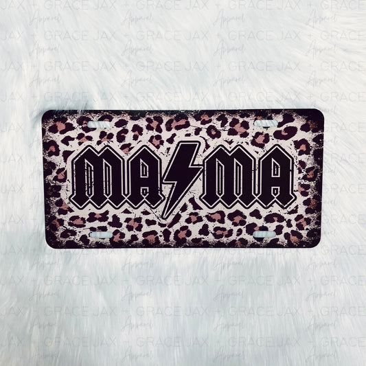 Rocker Mama License Plate